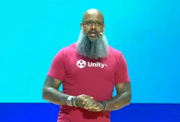 Demonstração de personagem da Unreal Engine correndo em mundo criado no Unity Engine