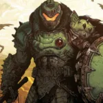 Equipe da id Software durante desenvolvimento de Doom