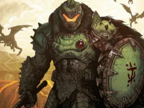 Equipe da id Software durante desenvolvimento de Doom