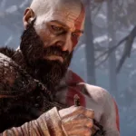 Fábrica Sony PlayStation com imagem de Kratos em destaque