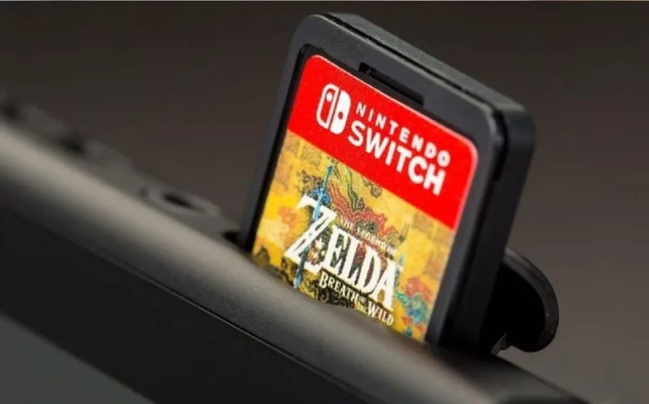 Gráfico de vendas de mídia física impulsionadas pelo Nintendo Switch 2