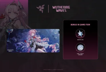 Razer lança coleção oficial de periféricos inspirada em Wuthering Waves e na personagem Denia