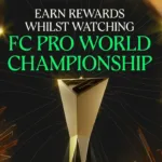 Imagem do FC Pro World Championships no EA SPORTS FC 26 mostrando jogadores profissionais em ação