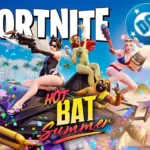 Imagem do gameplay oficial do evento Hot Bat Summer no Fortnite para PS5 e PS4