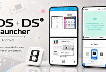Imagem do launcher que transforma celular em Nintendo DS