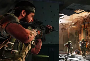 Imagem ilustrativa do gameplay de Call of Duty Black Ops rodando no PS5