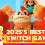 Imagem ilustrativa do Nintendo Switch com referência à franquia Metroid
