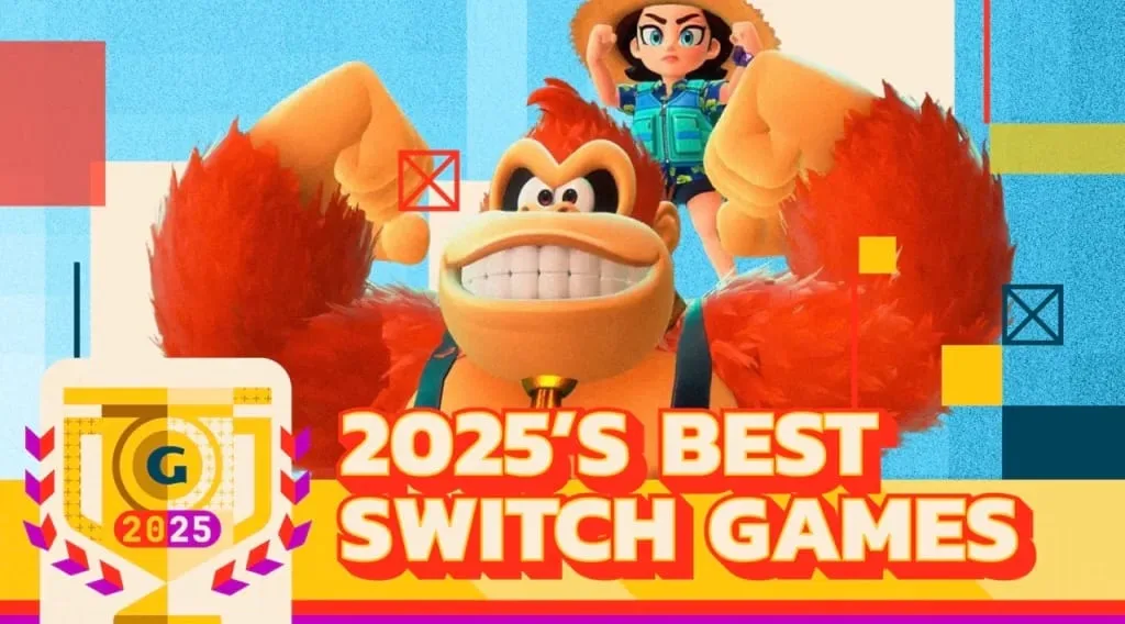 Imagem ilustrativa do Nintendo Switch com referência à franquia Metroid