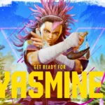 Imagem oficial com Yasmine lutando em Street Fighter 6