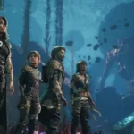 Imagem oficial de Clair Obscur: Expedition 33 com arte do jogo