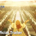 Imagem oficial do anime Jaadugar: A Witch in Mongolia com as personagens principais do Arco Mongol