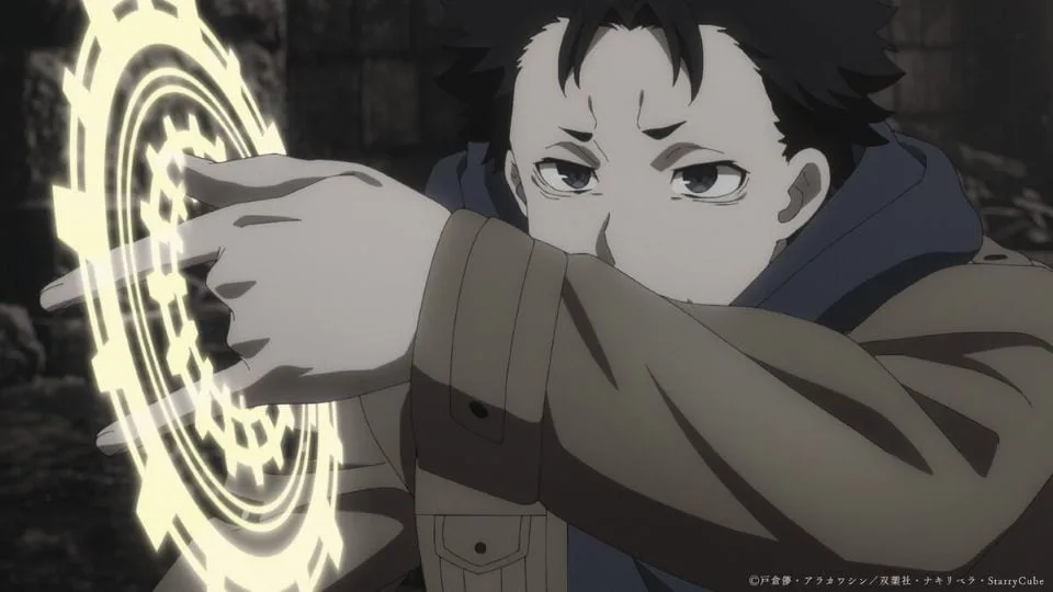 Imagem oficial do anime Magical Buffs mostrando o protagonista Wim Strauss