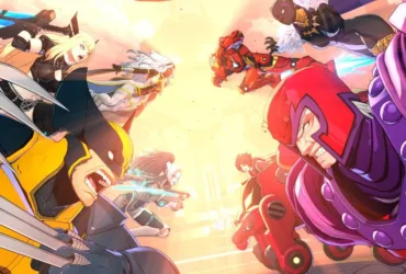 Imagem oficial do Beta Aberto de MARVEL Tōkon: Fighting Souls com personagens em ação