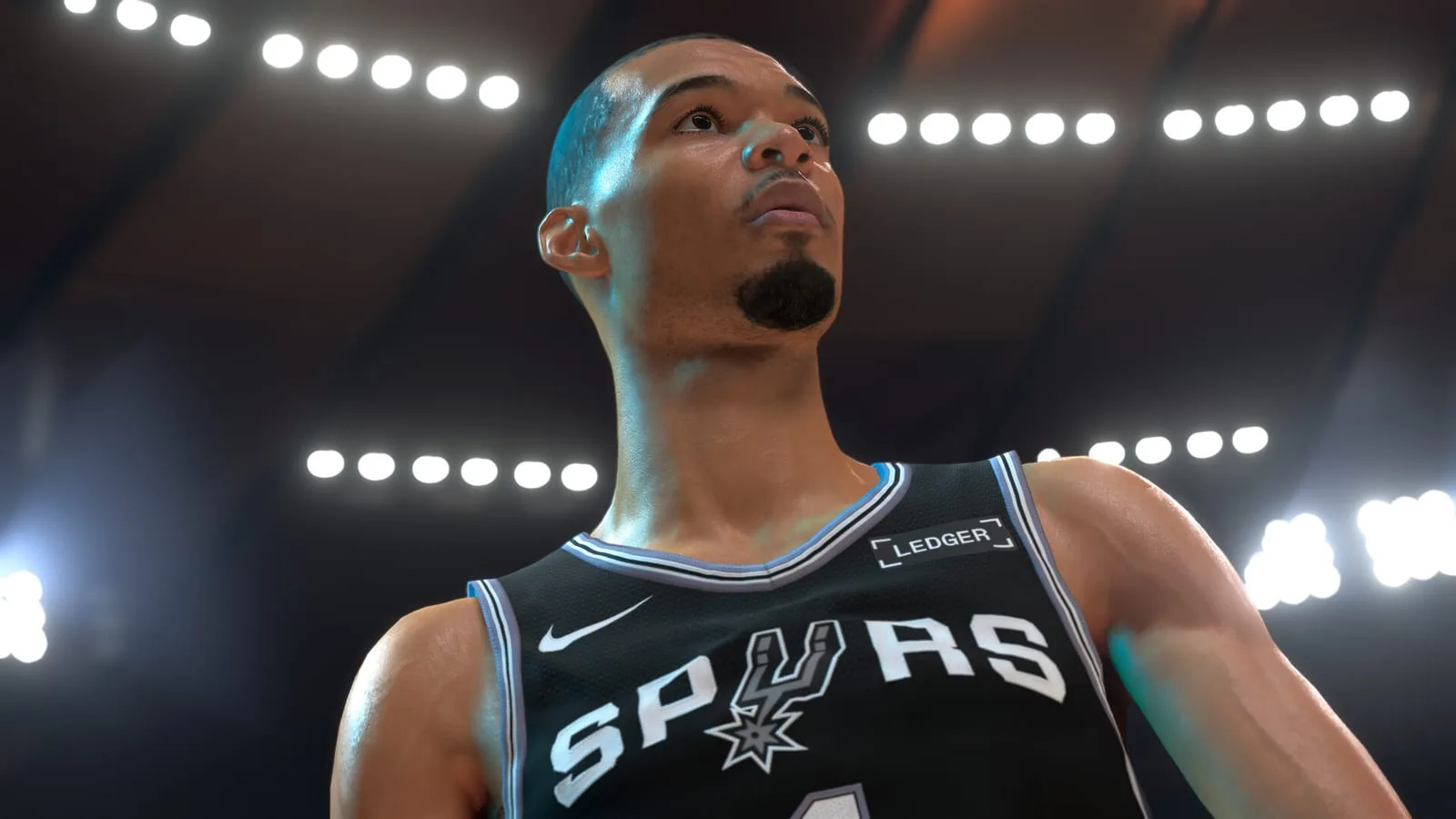 Imagem oficial do gameplay de NBA 2K27 com jogador driblando bola na quadra