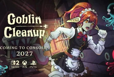 Imagem oficial do jogo Goblin Cleanup para consoles PS5, Xbox Series e Switch 2