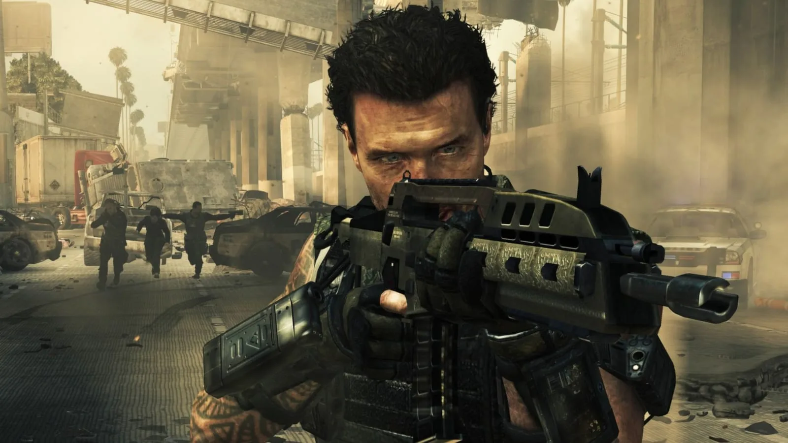Imagem oficial do trailer de Call of Duty Black Ops 2 para PlayStation