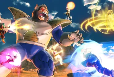 Imagem oficial Dragon Ball Xenoverse 2 com personagens do capítulo 4 da Future Saga