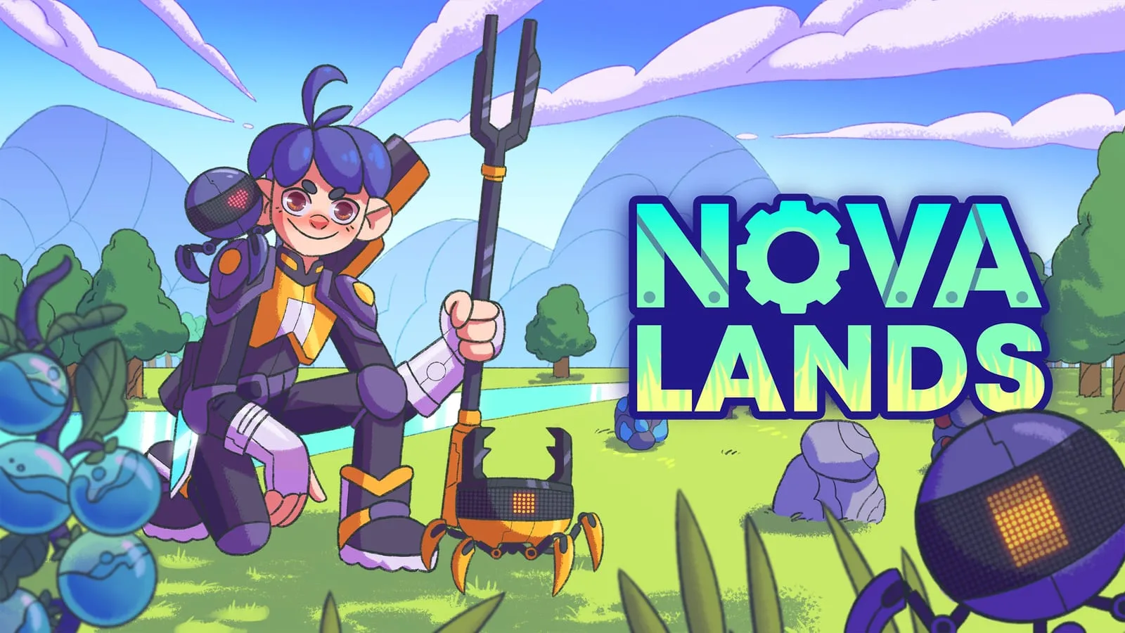 Imagem promocional de Nova Lands na Epic Games Store