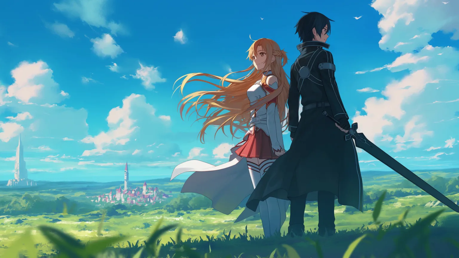 Imagem do anime Sword Art Online