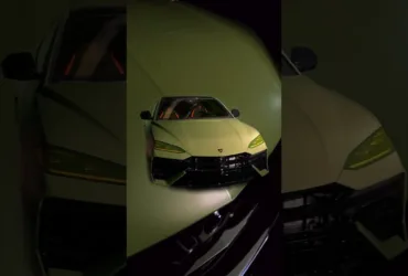 Lamborghini Urus customizado com pintura inspirada em Spartan de Halo
