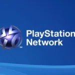 Logo do PlayStation com fundo azul indicando a marca da PlayStation Network
