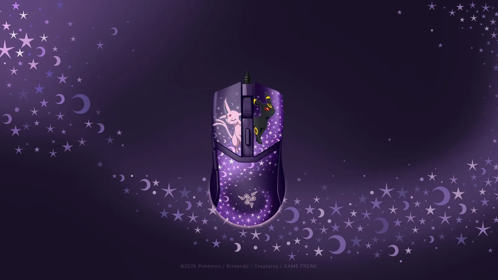 Razer lança coleção Espeon & Umbreon com periféricos gamer inspirados em Pokémon