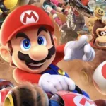 Nintendo Music aplicativo mostrando Mario Kart World