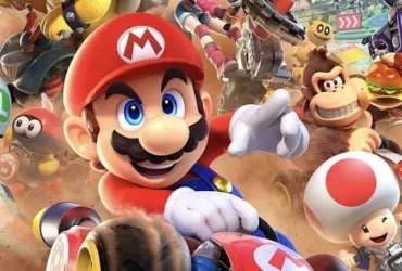 Nintendo Music aplicativo mostrando Mario Kart World