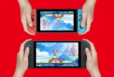 Nintendo Switch 2 com tela OLED