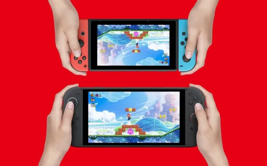 Nintendo Switch 2 com tela OLED