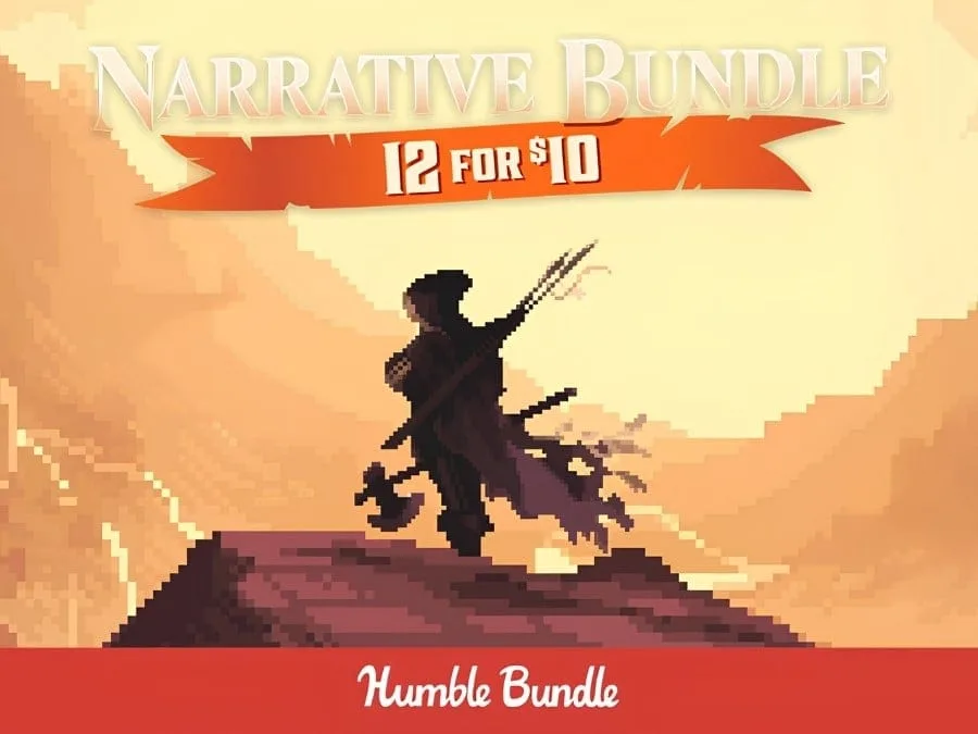 Pacote Narrative Bundle da Humble com jogos para Steam Deck