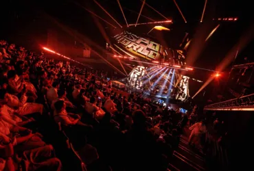 Palco da Esports World Cup 2025 no Paris Expo Porte de Versailles