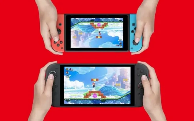 Protótipo do Nintendo Switch 2 com tela OLED