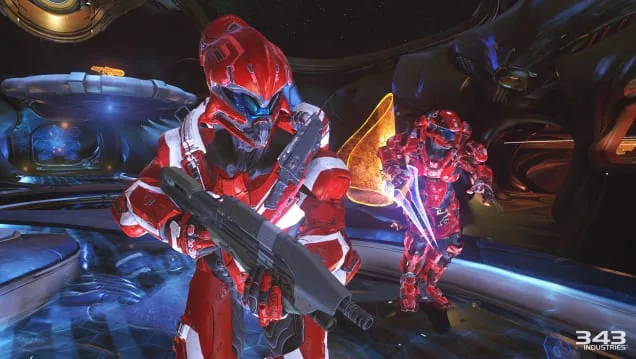 Sargento Johnson relaxando em Halo Campaign Evolved