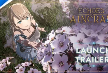 Screenshot do trailer de Echoes of Aincrad no PS5 mostrando combate intenso