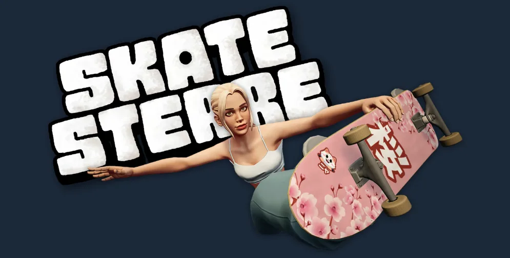 Skatesterre gameplay acelerada e vibe Tony Hawk’s pro skater