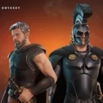 Skin de Matt Damon como Odysseus em Fortnite