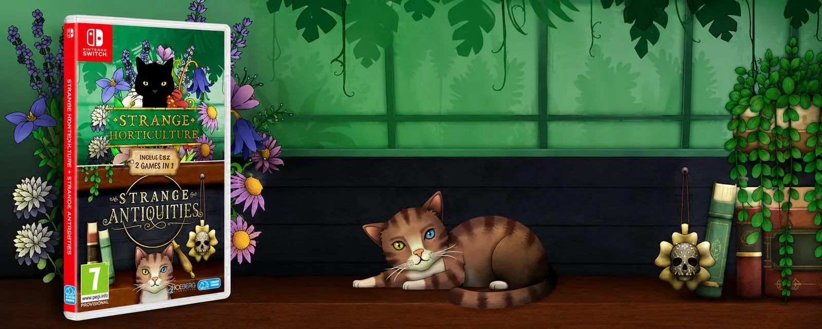 Strange Horticulture e Strange Antiquities chegam juntos em Double Pack para Nintendo Switch