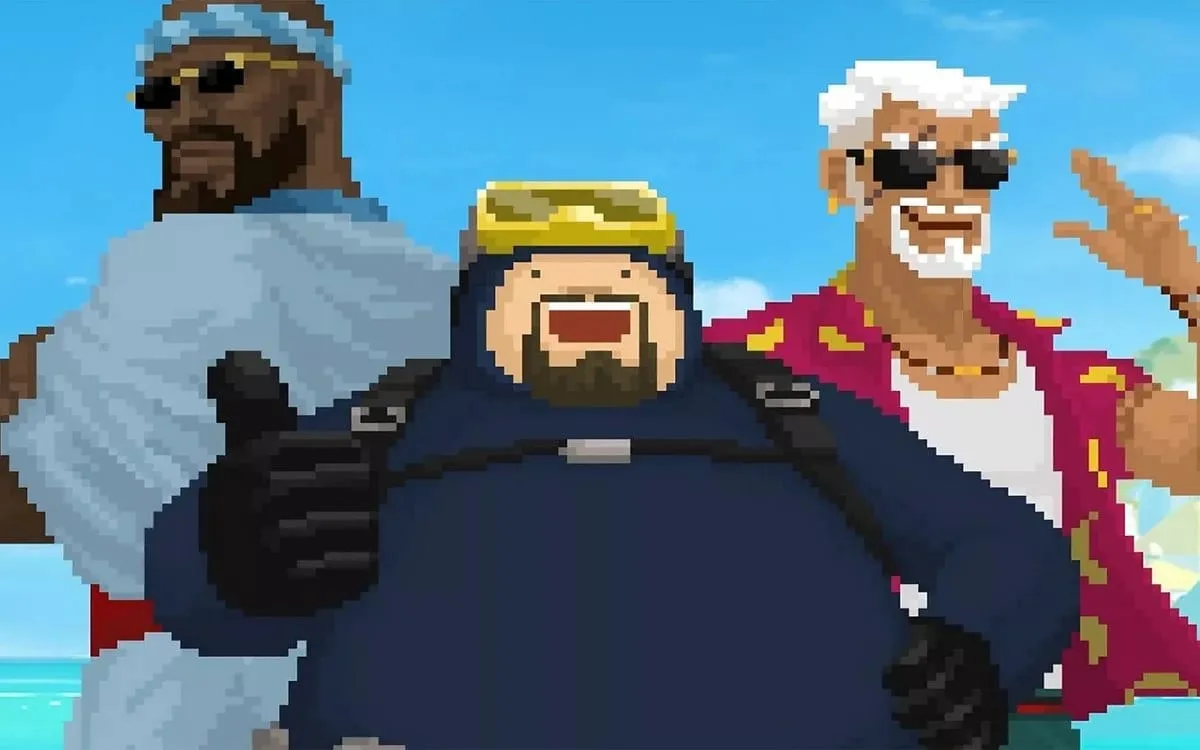 Tela do jogo Dave the Diver