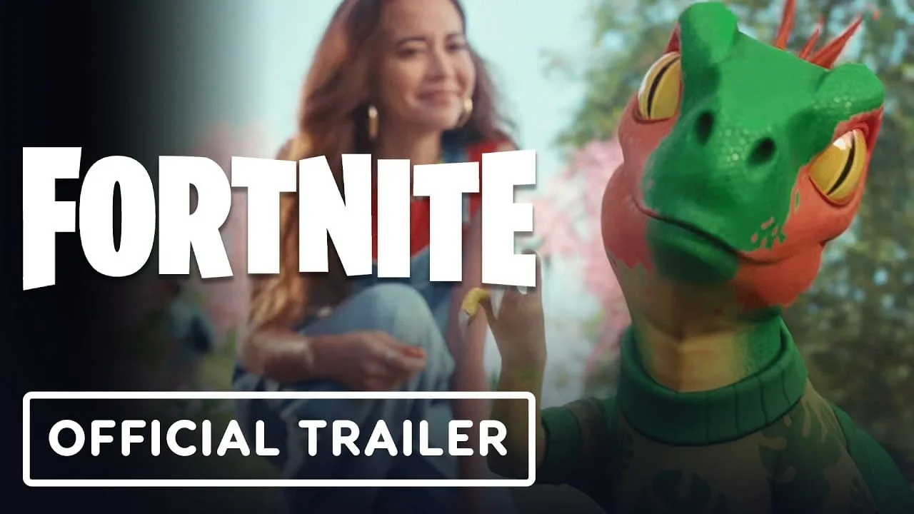 Trailer oficial da coleção Cuddles and Chaos em Fortnite mostrando personagens