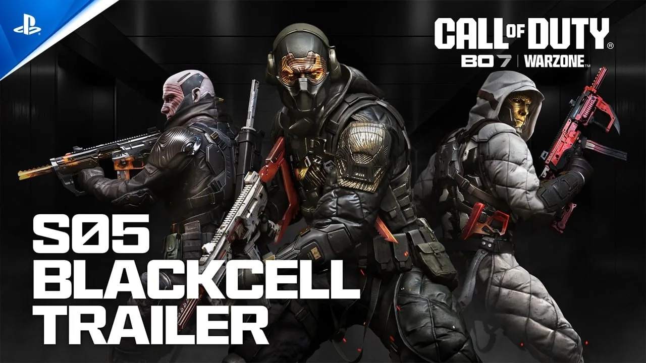 Trailer oficial da Season 05 BlackCell de Call of Duty Black Ops 7 e Warzone