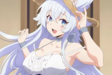 Visual oficial da segunda temporada do anime Chillin' in Another World with Level 2 Super Cheat Powers mostrando o protagonista Flio