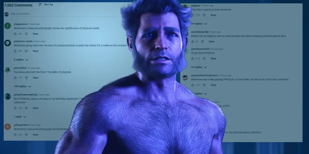 Wolverine em batalha no trailer cinematográfico mostrando sua roupa amarela clássica