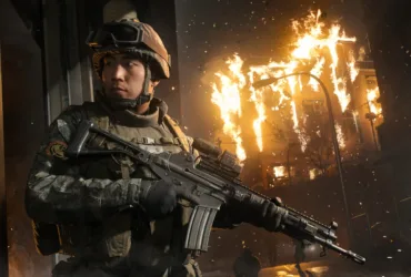 Arte de Call of Duty: Modern Warfare 4 com destaque para a beta do jogo