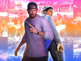 Arte de GTA 6 relacionada ao lançamento do jogo