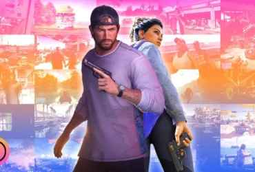 Arte de GTA 6 relacionada ao lançamento do jogo