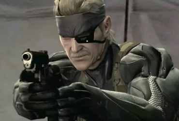 Arte de Metal Gear Solid: Master Collection Vol. 2 com destaque para MGS4