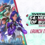 Arte do trailer oficial de Overwatch 2 Heroes of Busan exibida no YouTube