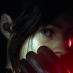 Arte oficial do remake de Resident Evil Veronica com protagonista em destaque
