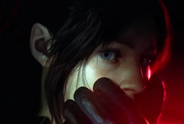 Arte oficial do remake de Resident Evil Veronica com protagonista em destaque